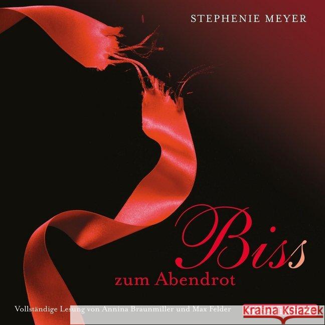 Bis(s) zum Abendrot, 13 Audio-CDs : Die ungekürzte Lesung Meyer, Stephenie 9783867420778 Silberfisch