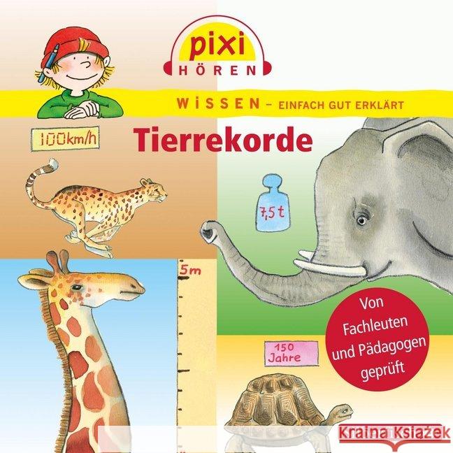 Tierrekorde, 1 Audio-CD : Hörspiel  9783867420952 Silberfisch