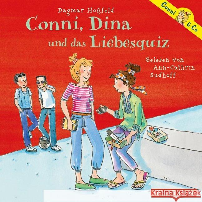 Conni, Dina und das Liebesquiz, 2 Audio-CDs Hoßfeld, Dagmar 9783867421638