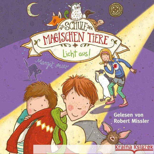 Die Schule der magischen Tiere - Licht aus!, 2 Audio-CDs : gek. Aufl. Auer, Margit 9783867421775