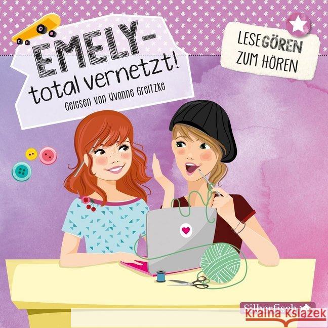 Emely total vernetzt, 2 Audio-CDs Schröder, Patricia 9783867422741 Silberfisch