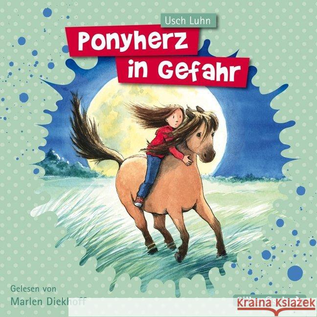 Ponyherz in Gefahr, 1 Audio-CD : 1 CD, Lesung. CD Standard Audio Format. Ungekürzte Ausgabe Luhn, Usch 9783867423397 Silberfisch
