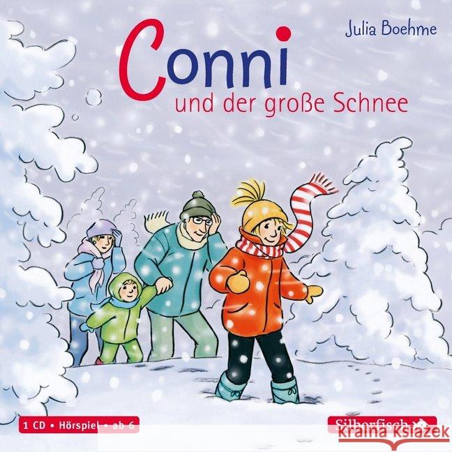 Meine Freundin Conni, Conni und der große Schnee, Audio-CD : Hörspiel Boehme, Julia 9783867424554