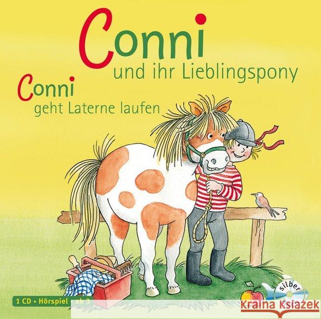 Meine Freundin Conni, Conni und ihr Lieblingspony / Conni läuft Laterne, Audio-CD : Hörspiel Schneider, Liane 9783867424585 Silberfisch