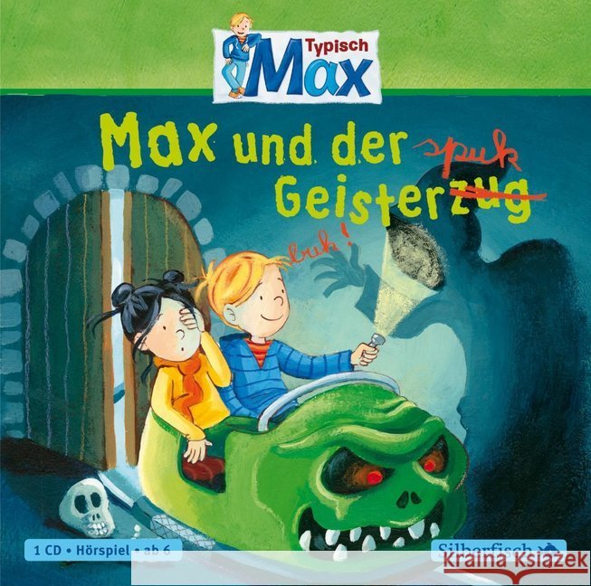 Typisch Max - Max und der Geisterspuk, 1 Audio-CD Tielmann, Christian 9783867424714 Silberfisch