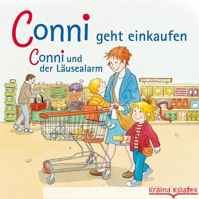 Conni geht einkaufen / und der Läusealarm, 1 Audio-CD Schneider, Liane 9783867424882