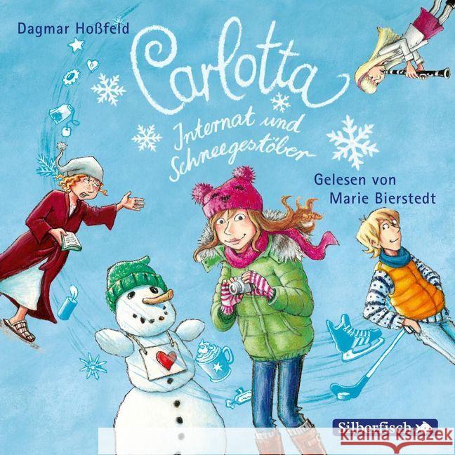 Carlotta, Internat und Schneegestöber, 2 Audio-CDs : Gekürzte Lesung Hoßfeld, Dagmar 9783867425803