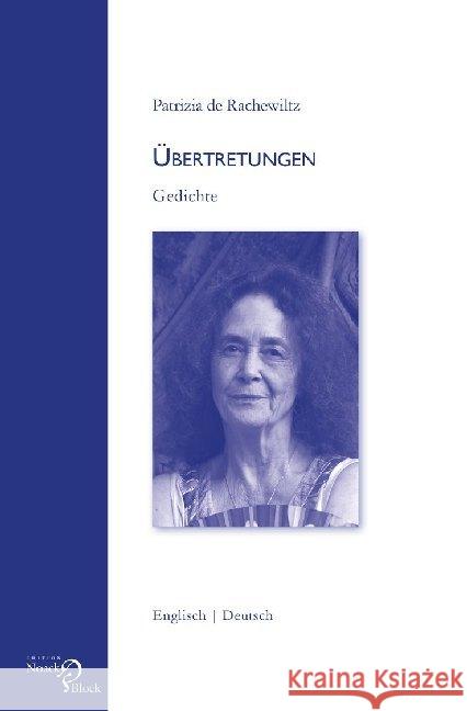 Übertretungen de Rachewiltz, Patrizia 9783868131086
