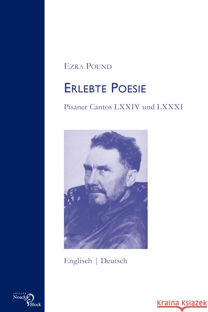 Erlebte Poesie Pound, Ezra 9783868131215 Edition Noack & Block