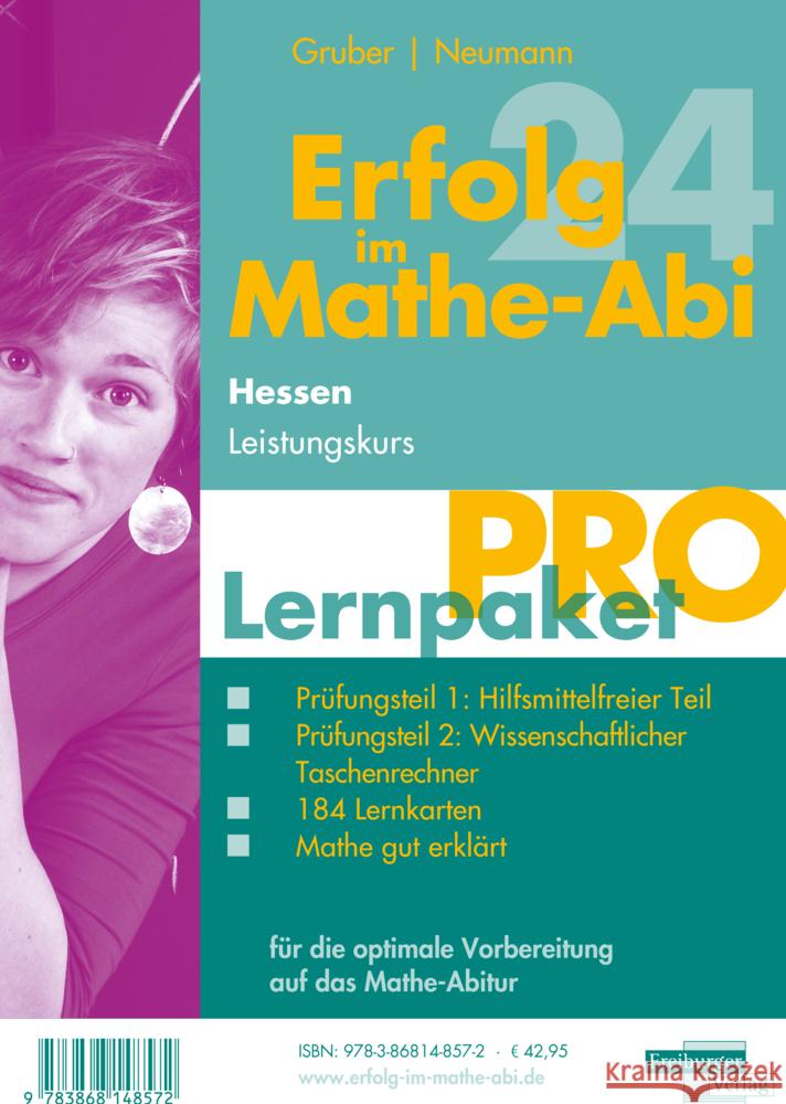 Erfolg im Mathe-Abi 2024 Hessen Lernpaket 'Pro' Leistungskurs, 4 Teile Gruber, Helmut, Neumann, Robert 9783868148572