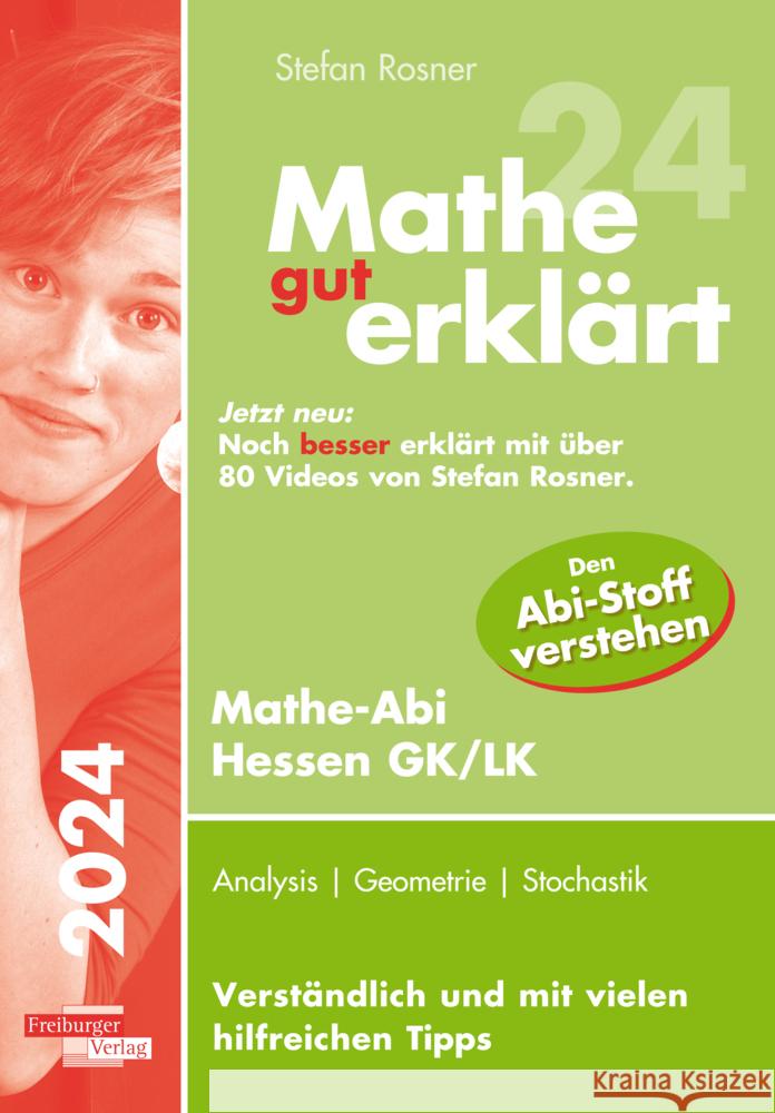 Mathe gut erklärt 2024 Hessen Grundkurs und Leistungskurs Rosner, Stefan 9783868148589