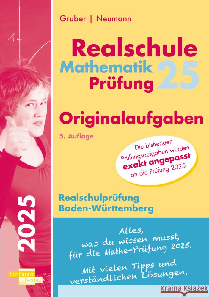 Mathematik-Prüfung 2025 Originalaufgaben Realschule Baden-Württemberg Gruber, Helmut, Neumann, Robert, Rosner, Stefan 9783868148978