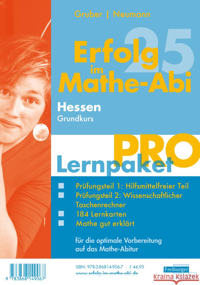 Erfolg im Mathe-Abi 2025 Hessen Lernpaket 'Pro' Grundkurs Gruber, Helmut, Neumann, Robert 9783868149067