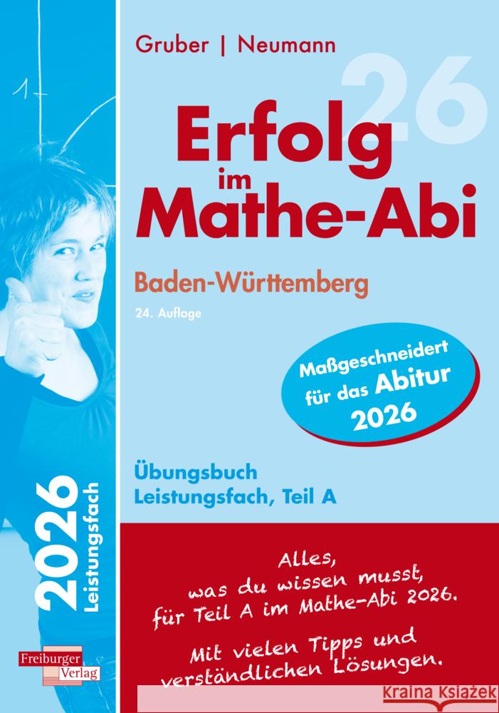 Erfolg im Mathe-Abi 2026 Leistungsfach Teil A Baden-Württemberg Gruber, Helmut, Neumann, Robert 9783868149258