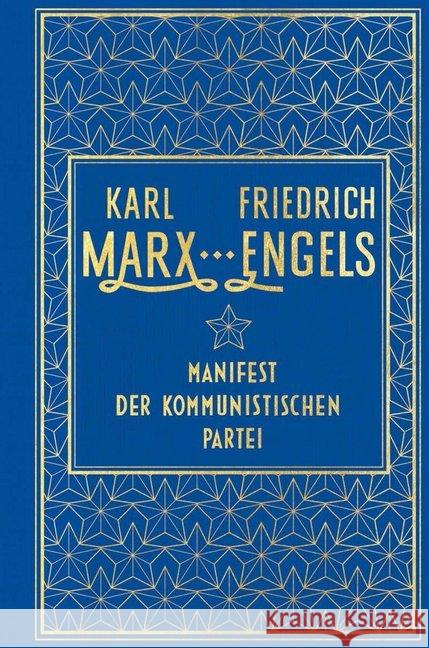 Manifest der Kommunistischen Partei : Leinen mit Goldprägung Marx, Karl; Engels, Friedrich 9783868205930 Nikol Verlag