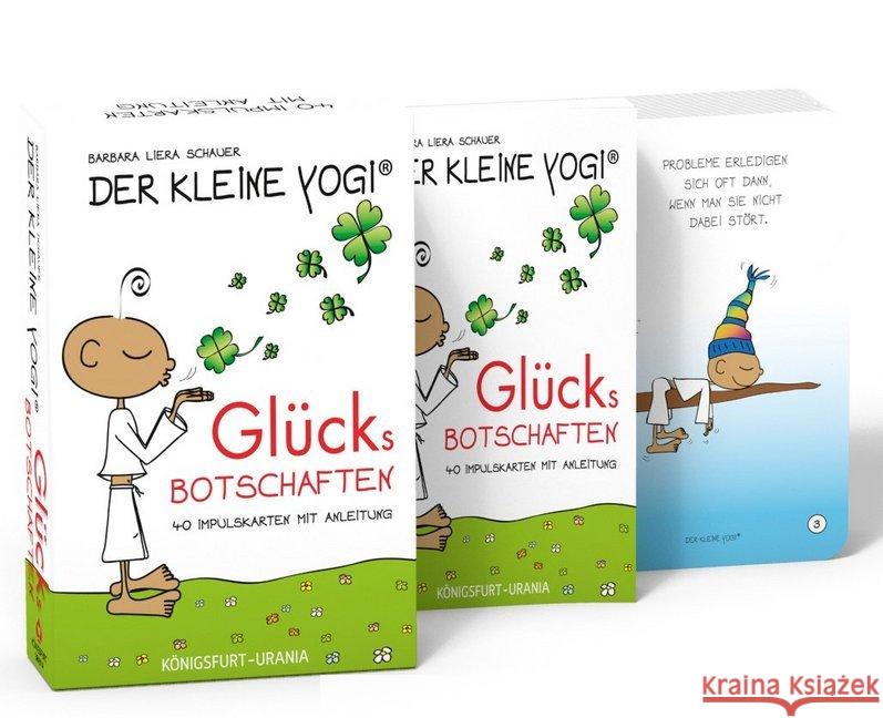 Glücksbotschaften, m. 40 Impulskarten Schauer, Barbara Liera 9783868261769