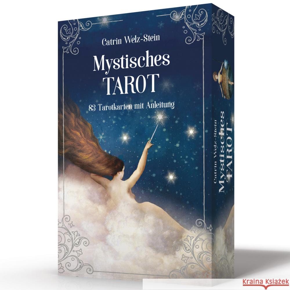 Mystisches Tarot, 83 Tarotkarten mit Anleitung Welz-Stein, Catrin 9783868265583 Königsfurt Urania