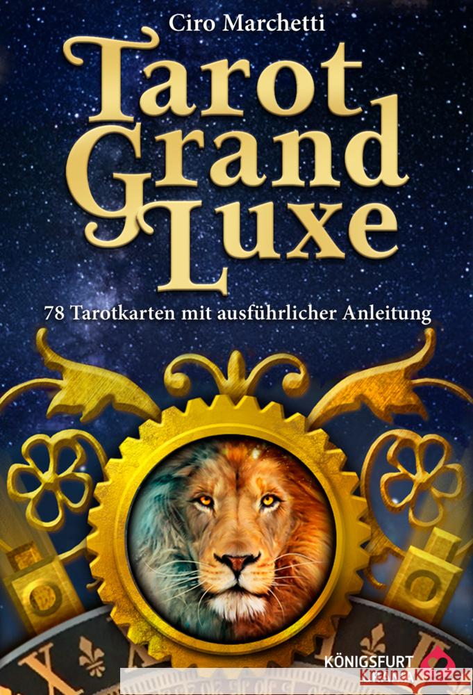 Tarot Grand Luxe, Tarotkarten + Buch Marchetti, Ciro 9783868265606