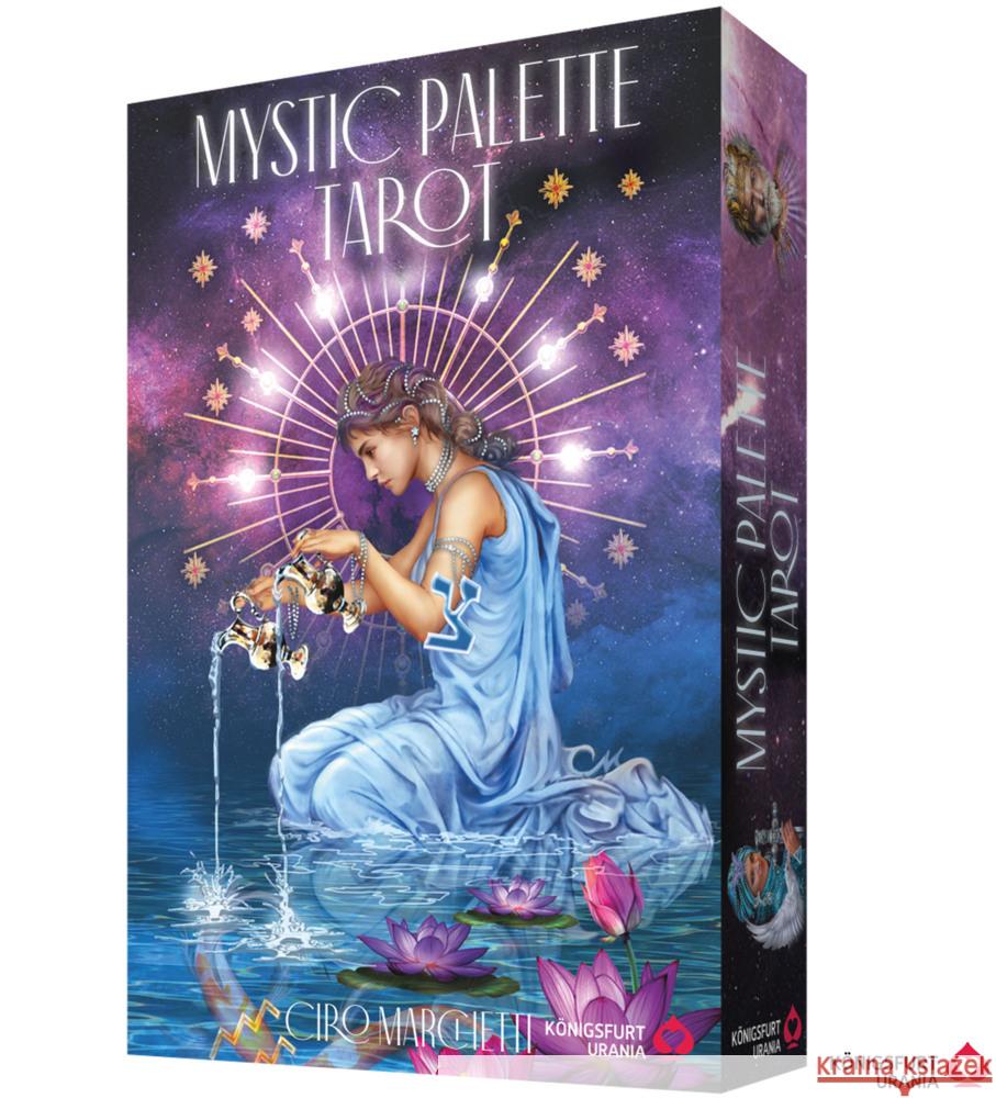 Mystic Palette Tarot, m. 1 Buch, m. 78 Beilage, 2 Teile Marchetti, Ciro, Bursten, Lee 9783868265804