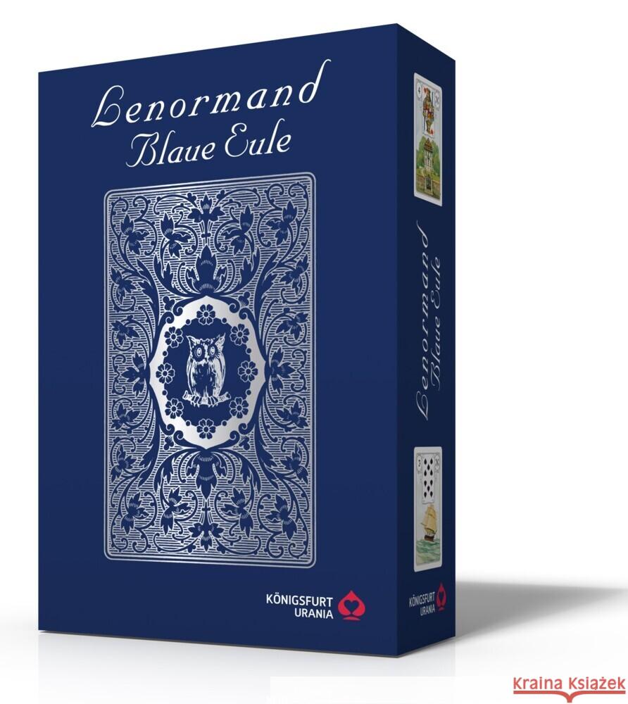 Lenormand Blaue Eule, Lenormandkarten + Anleitung Jösten, Harald 9783868267822 Königsfurt Urania