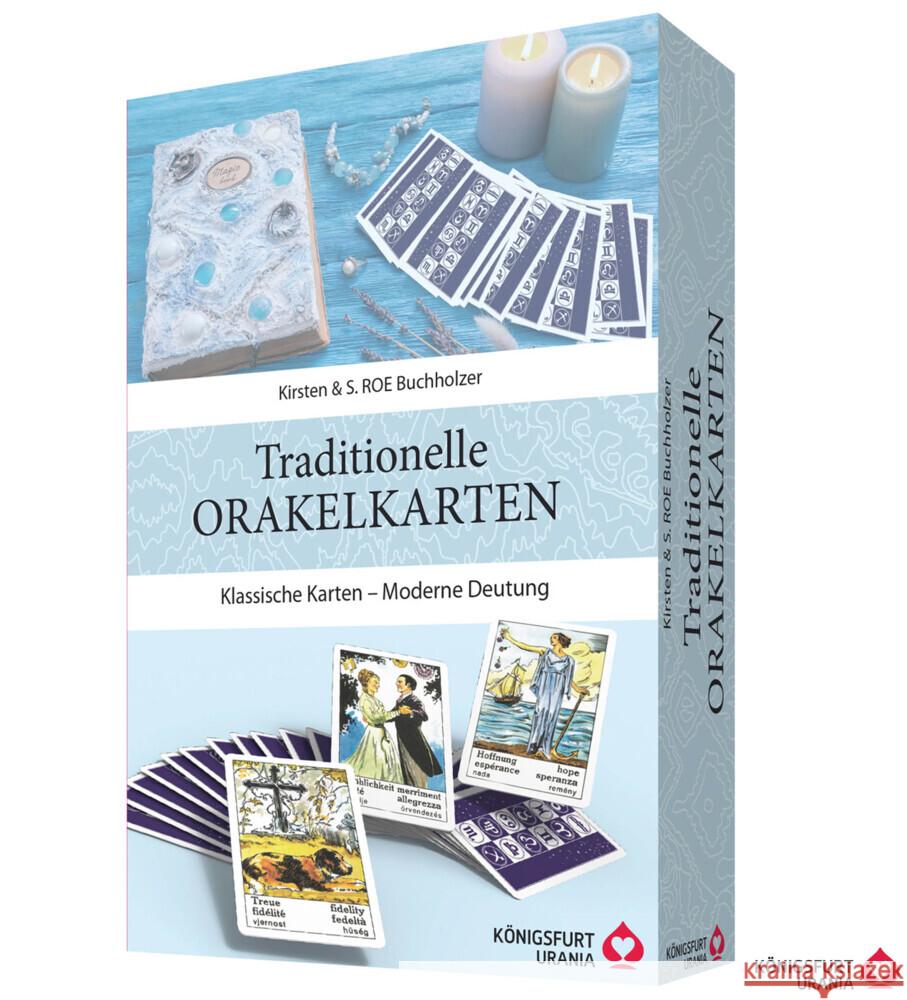 Traditionelle Orakelkarten, m. Orakelkarten Buchholzer, Kirsten & ROE 9783868267860 Königsfurt Urania