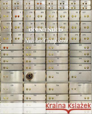 Open-Ended: Nicolas Grospierre Nicolas Grospierre 9783868591699 JOVIS Verlag