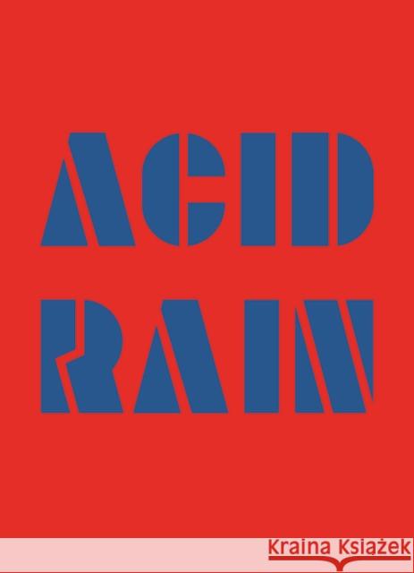 Acid Rain  9783868592917 Jovis