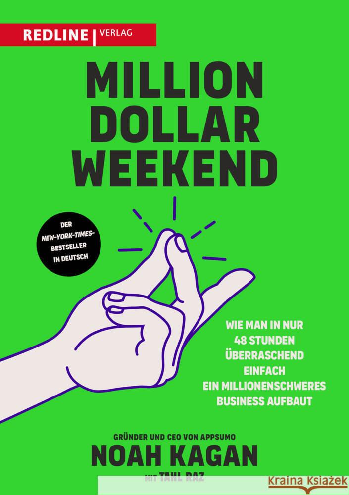 Million Dollar Weekend Kagan, Noah, Raz, Tahl 9783868819861