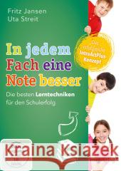 In jedem Fach eine Note besser, 2 DVDs : Die besten Lerntechniken für den Schulerfolg. Das erfolgreich IntraActPlus-Konzept. DE Jansen, Fritz; Streit, Uta 9783868825268