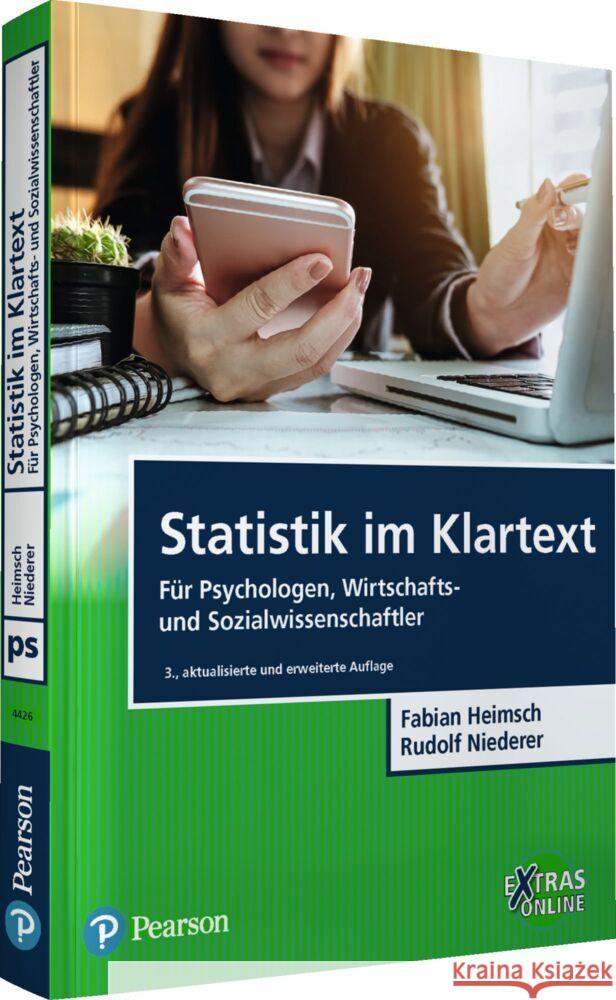 Statistik im Klartext Heimsch, Fabian, Niederer, Rudolf 9783868944266 Pearson Studium