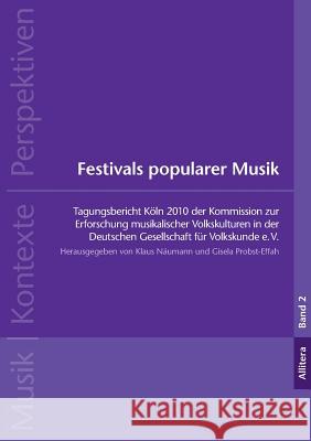 Festivals popularer Musik Näumann, Klaus 9783869063751