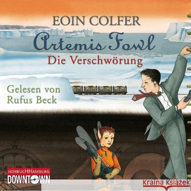 Artemis Fowl - Die Verschwörung, 4 Audio-CDs : Gekürzte Ausgabe Colfer, Eoin 9783869091938 Hörbuch Hamburg