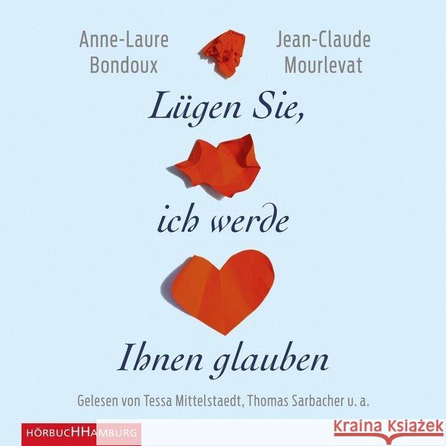 Lügen Sie, ich werde Ihnen glauben, 7 Audio-CDs : Lesung. CD Standard Audio Format. Ungekürzte Ausgabe Bondoux, Anne-Laure; Mourlevat, Jean-Claude 9783869092331 Hörbuch Hamburg