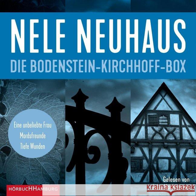 Die Bodenstein-Kirchhoff-Box, 6 MP3-CD : Eine unbeliebte Frau - Mordsfreunde - Tiefe Wunden: 6 CDs, Lesung. MP3 Format. Gekürzte Ausgabe Neuhaus, Nele 9783869092638 Hörbuch Hamburg