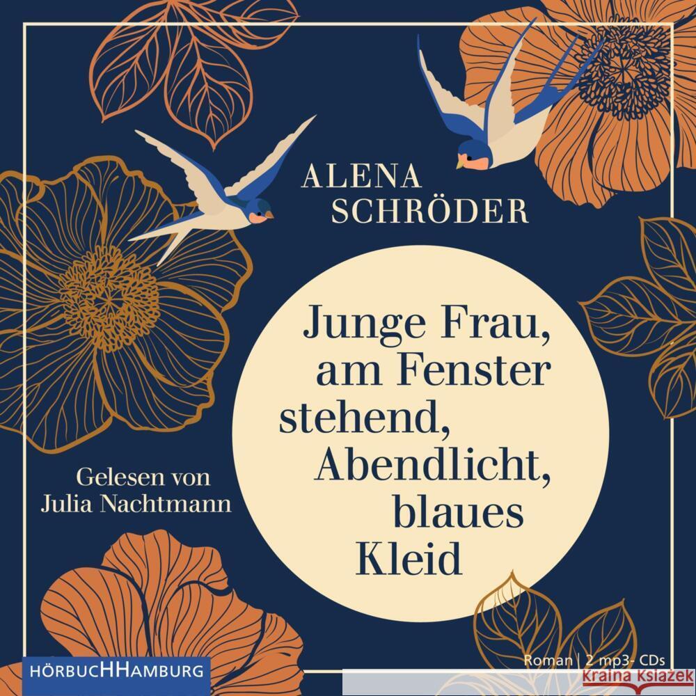 Junge Frau, am Fenster stehend, Abendlicht, blaues Kleid, 2 Audio-CD, 2 MP3 Schröder, Alena 9783869093079 Hörbuch Hamburg