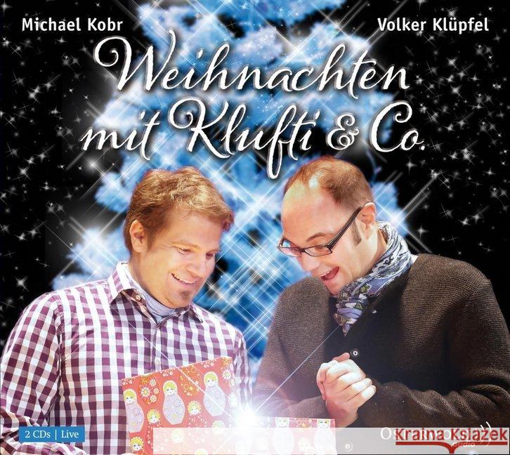 Weihnachten mit Klufti & Co., 2 Audio-CDs : Live-Lesung von den Autoren Kobr, Michael; Klüpfel, Volker 9783869521411