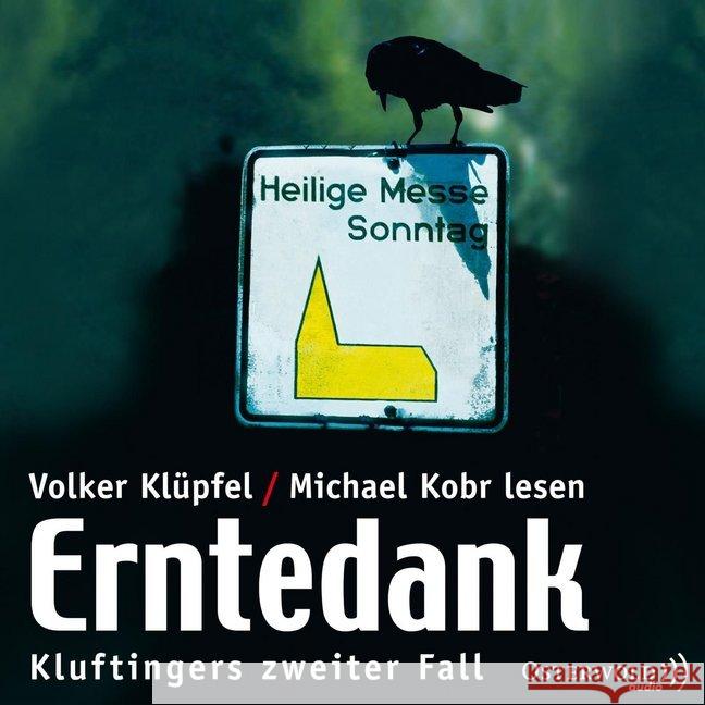 Erntedank, 3 Audio-CDs : Kluftingers zweiter Fall Klüpfel, Volker; Kobr, Michael 9783869522265 OSTERWOLDaudio