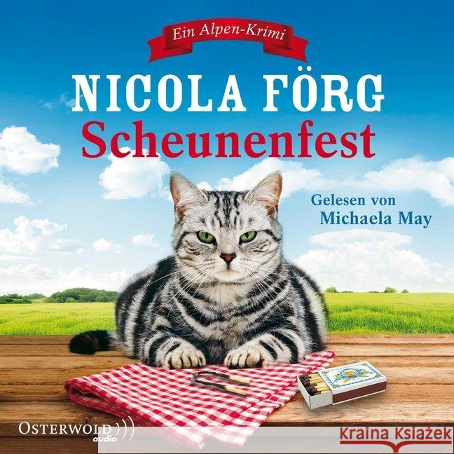 Scheunenfest, 5 Audio-CDs : Ein Alpen-Krimi.. Gekürzte Ausgabe Förg, Nicola 9783869522531