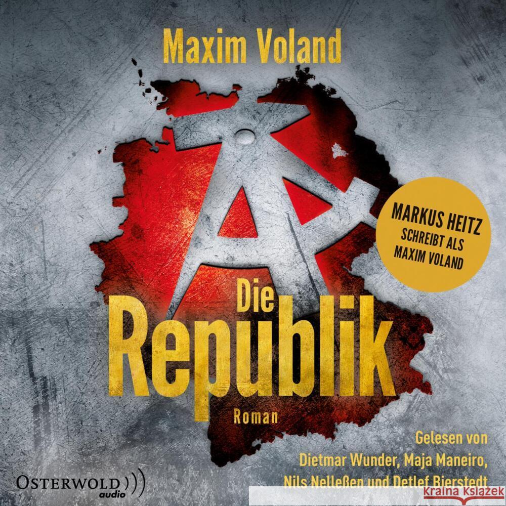 Die Republik, 2 Audio-CD, Voland, Maxim 9783869524696