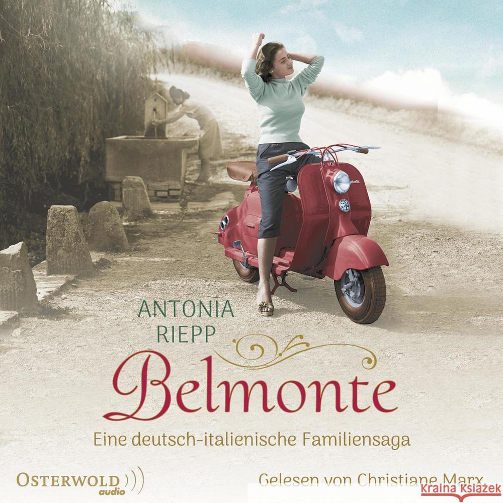 Belmonte, 2 Audio-CD, 2 MP3 Riepp, Antonia 9783869524993 OSTERWOLDaudio