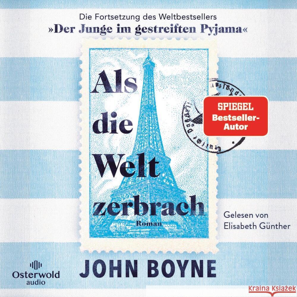 Als die Welt zerbrach, 2 Audio-CD, 2 MP3 Boyne, John 9783869525723