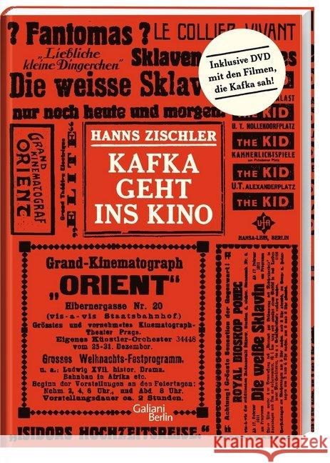 Kafka geht ins Kino, m. DVD Zischler, Hanns 9783869711058