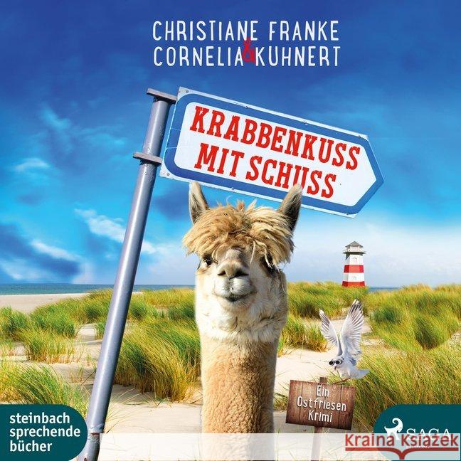 Krabbenkuss mit Schuss, 1 Audio-CD, MP3 : Ein Ostfriesen-Krimi. Lesung Kuhnert, Cornelia; Franke, Christiane 9783869744179 Steinbach sprechende Bücher