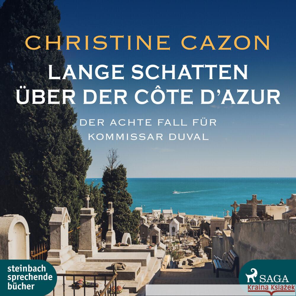 Lange Schatten über der Côte d'Azur, 1 Audio-CD, Cazon, Christine 9783869745411