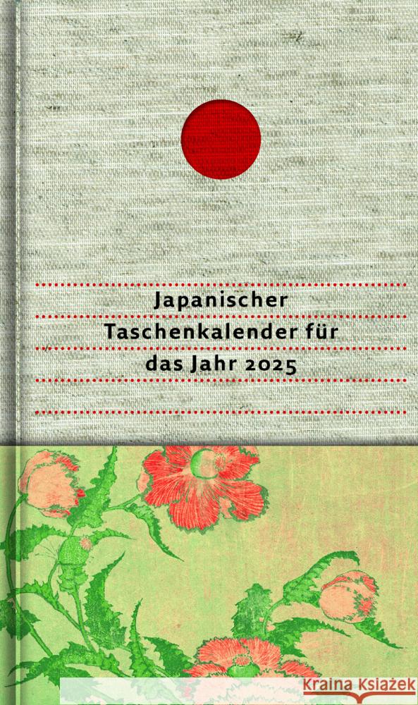 Japanischer Taschenkalender für das Jahr 2025 Matsuo Bashô 9783871621185