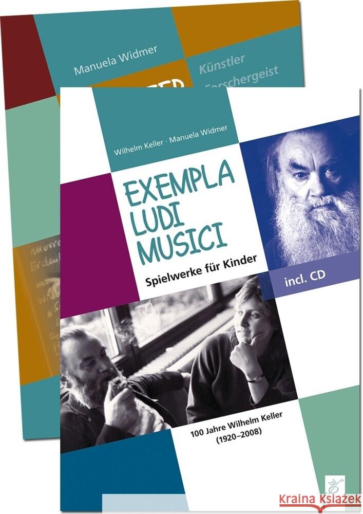 Exempla ludi musici, m. 2 Audio-CD, 2 Teile Keller, Wilhelm, Widmer, Manuela 9783872261076 Fidula