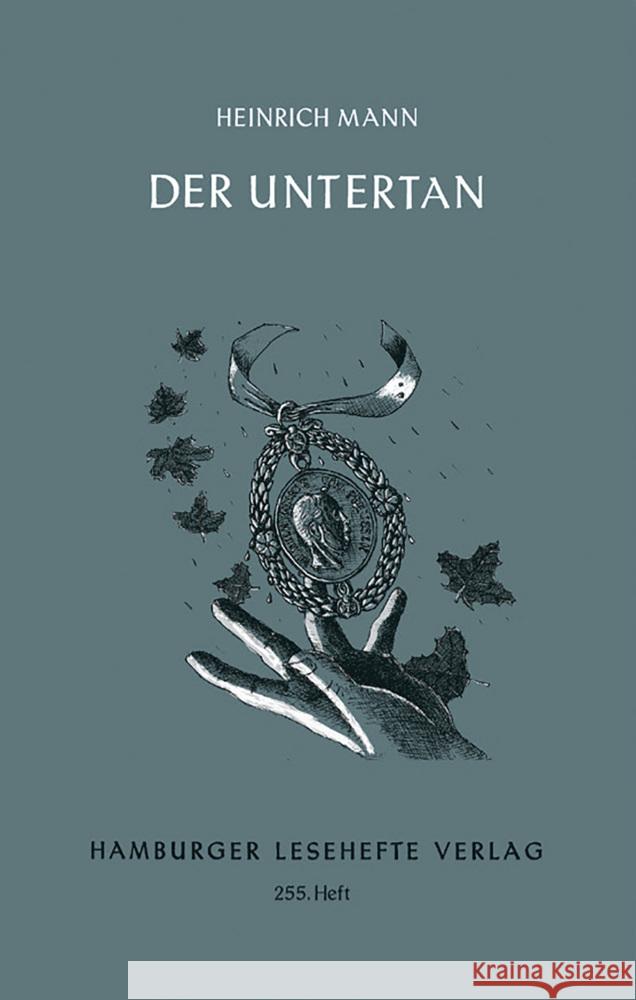 Der Untertan Mann, Heinrich 9783872912541 Hamburger Lesehefte
