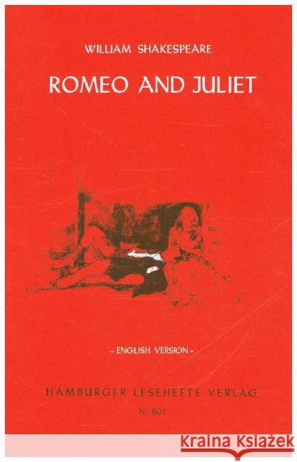 Romeo and Juliet : The Most Excellent and Lamentable Tragedy. English Version Shakespeare, William 9783872918000