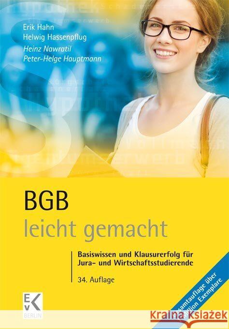 BGB - leicht gemacht Nawratil, Heinz, Hauptmann, Peter-Helge 9783874403887