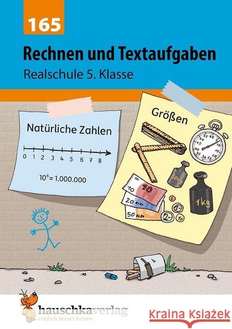 Rechnen und Textaufgaben - Realschule 5. Klasse Nitschké, Laura; Simpson, Susanne; Wefers, Tina 9783881001656 Hauschka